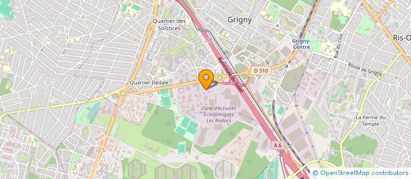 localisation de l'entreprise RAJA MENUISERIES à GRIGNY