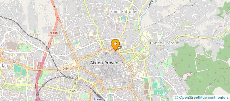 localisation de l'entreprise RAJA PRESTIGE VTC à AIX-EN-PROVENCE