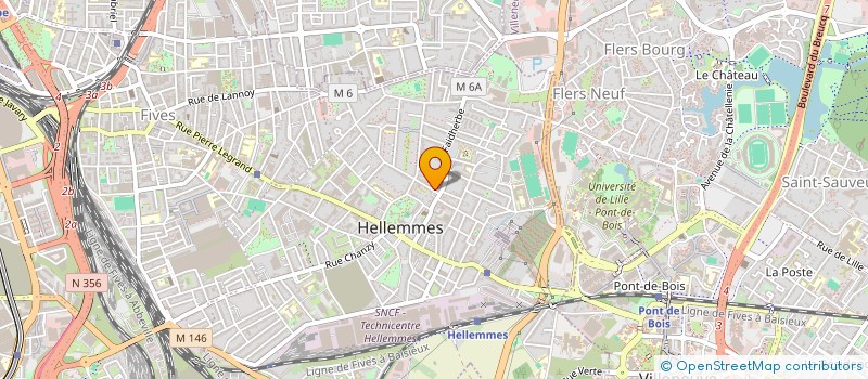 localisation de l'entreprise RAJA'S à LILLE