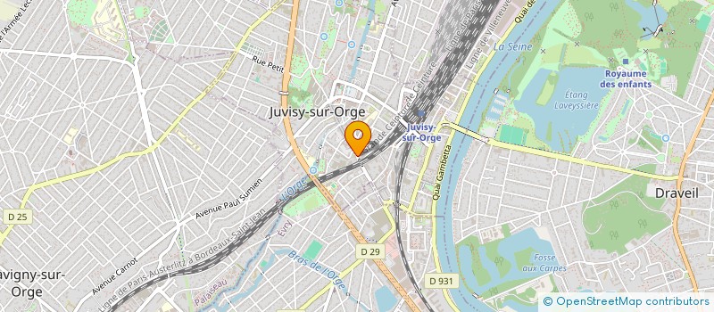 localisation de l'entreprise RAJA TECH à JUVISY SUR ORGE