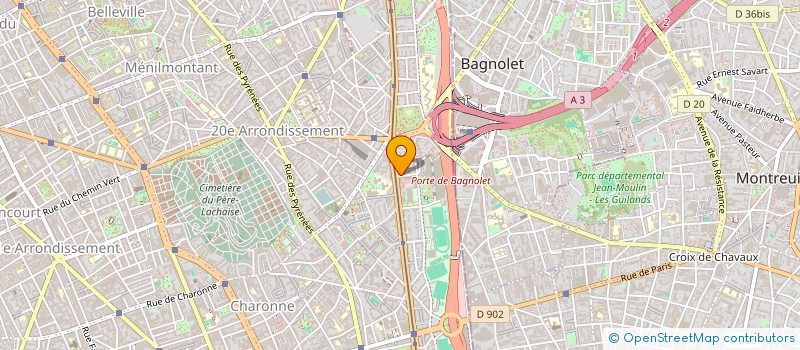 localisation de l'entreprise RAJAA VTC  PARIS