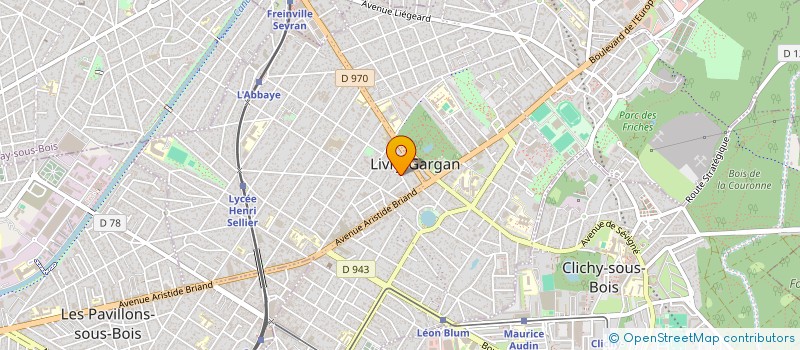 localisation de l'entreprise RAJAH SECURITE PRIVEE à LIVRY-GARGAN