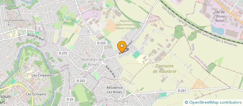 localisation de l'entreprise RAJAONAH IT-CONSULTING  MANDRES-LES-ROSES