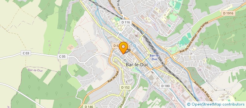 localisation de l'entreprise RAJASTHAN  BAR-LE-DUC