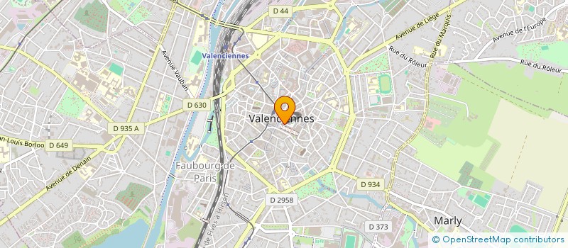 localisation de l'entreprise RAJASTHANI  VALENCIENNES