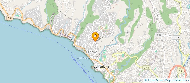 localisation de l'entreprise RAJOKAMA SCI à SCHOELCHER