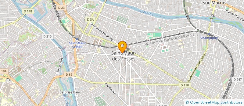 localisation de l'entreprise RAJPOOT à SAINT-MAUR-DES-FOSSES