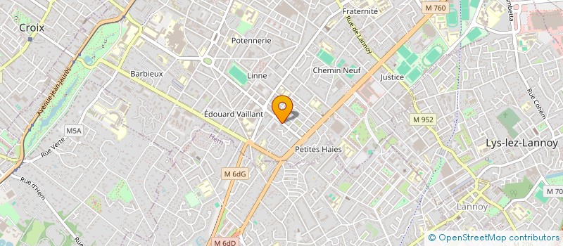 localisation de l'entreprise RAJPOOT  ROUBAIX