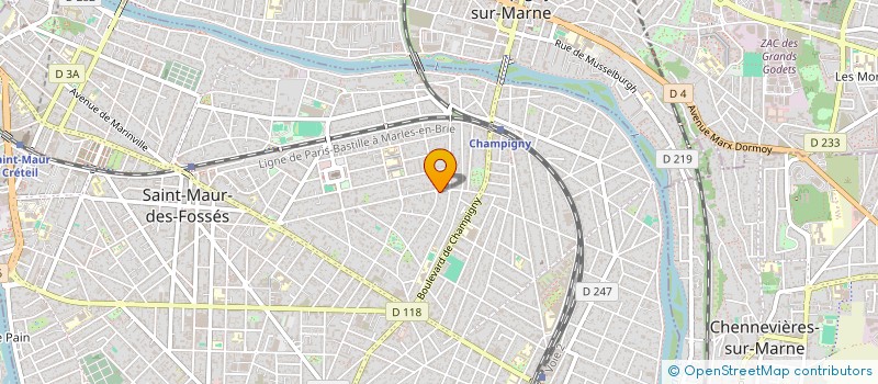 localisation de l'entreprise RAJPOOT à SAINT-MAUR-DES-FOSSES