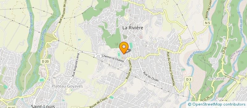 localisation de l'entreprise RAJULA à SAINT-LOUIS