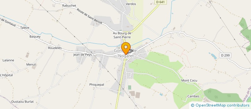 localisation de l'entreprise RAKA  GONTAUD-DE-NOGARET