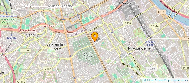 localisation de l'entreprise RAKALA FRANCE ET AMIS - ES à IVRY-SUR-SEINE