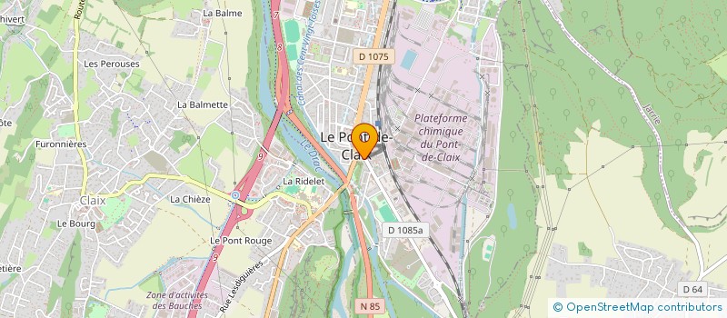 localisation de l'entreprise RAKAPU  LE PONT-DE-CLAIX