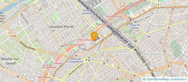 localisation de l'entreprise RAKEN TRANSPORT MARCHANDISES  PARIS