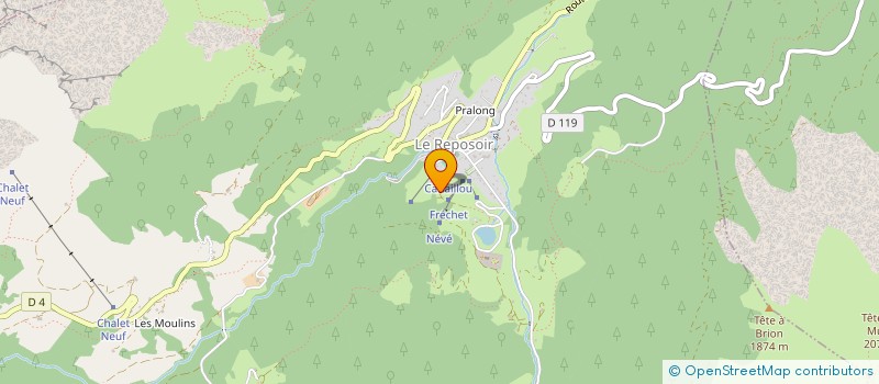 localisation de l'entreprise RAKENTAJAHENKI  LE REPOSOIR