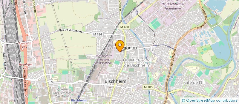 localisation de l'entreprise RAKI  HNHEIM