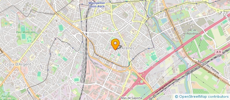 localisation de l'entreprise RAKIMMO à MONTPELLIER
