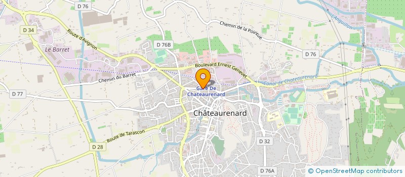 localisation de l'entreprise RAKIS INTERNATIONAL à CHATEAURENARD
