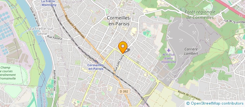 localisation de l'entreprise RAKISSA BEAUTE  PARIS