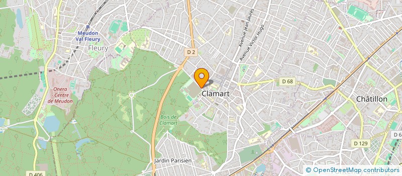 localisation de l'entreprise RAKO BAT à CLAMART