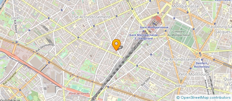 localisation de l'entreprise RAKOTOMAVO ET PARTENAIRES SARL  PARIS