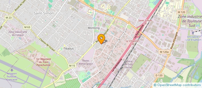 localisation de l'entreprise RAKS EL ROUH à TOULOUSE