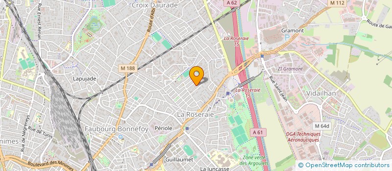 localisation de l'entreprise RAKS EL ROUH / L'AME DANSEE à TOULOUSE
