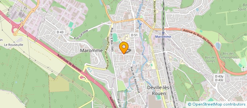 localisation de l'entreprise RAKSAM à MAROMME