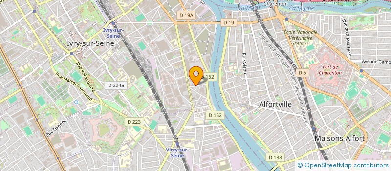 localisation de l'entreprise RAKSO à VITRY-SUR-SEINE