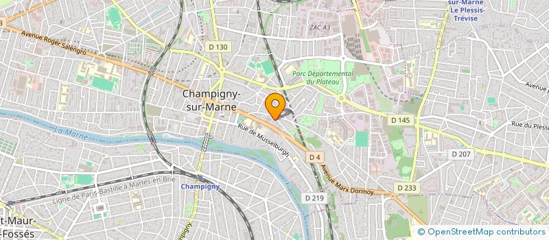localisation de l'entreprise RAKTAK CONSULTING  CHAMPIGNY-SUR-MARNE