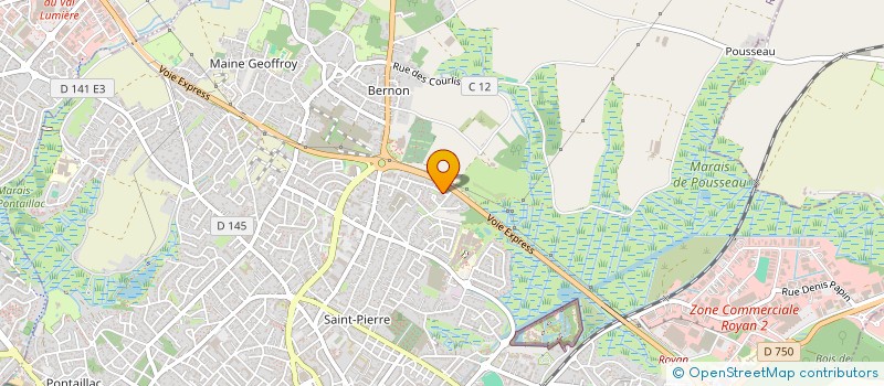 localisation de l'entreprise RAKUVEN DEFENSE  ROYAN