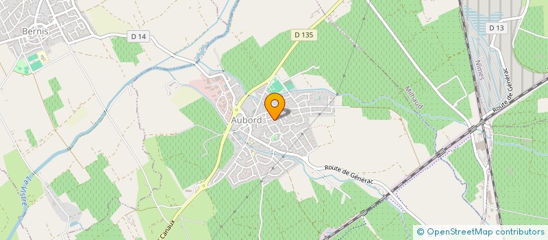 localisation de l'entreprise RAL  AUBORD