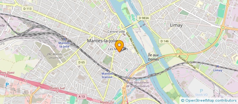 localisation de l'entreprise RALEX  MANTES-LA-JOLIE