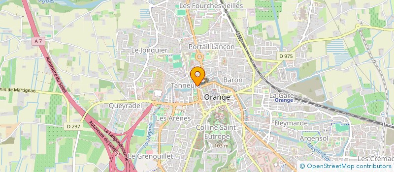 localisation de l'entreprise RALF  ORANGE