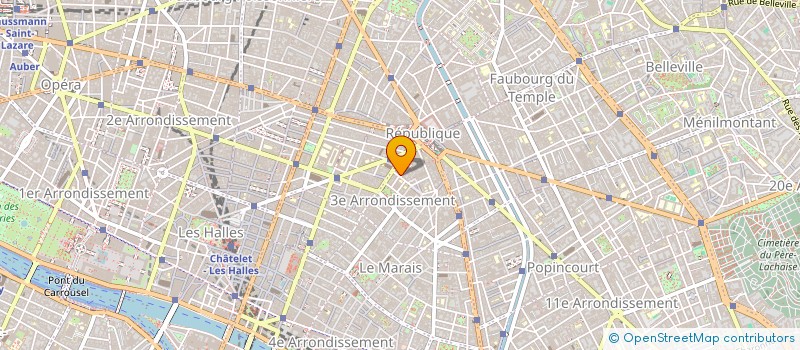 localisation de l'entreprise RALF  PARIS