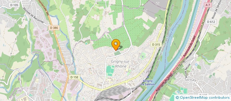 localisation de l'entreprise RALF  GRIGNY