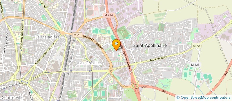 localisation de l'entreprise RALF COMPAGNIE à DIJON