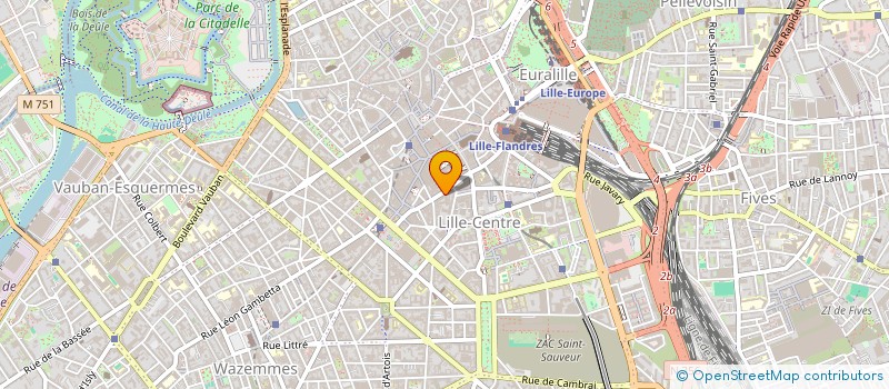 localisation de l'entreprise RALH SOCIETY  LILLE