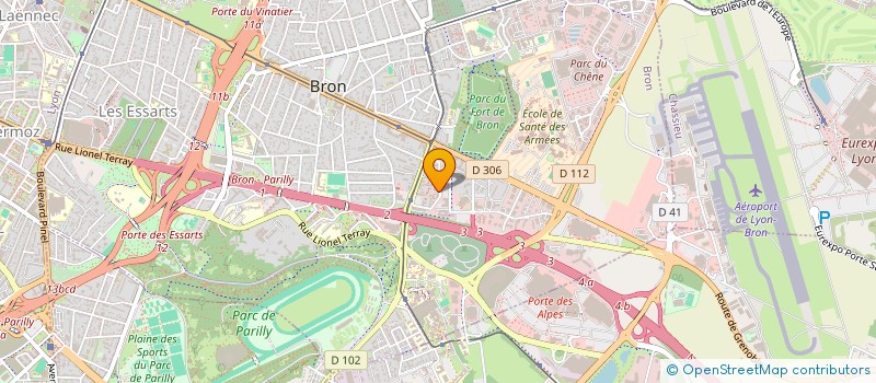 localisation de l'entreprise RALHILOU  SAINT-LAURENT-DE-CHAMOUSSET