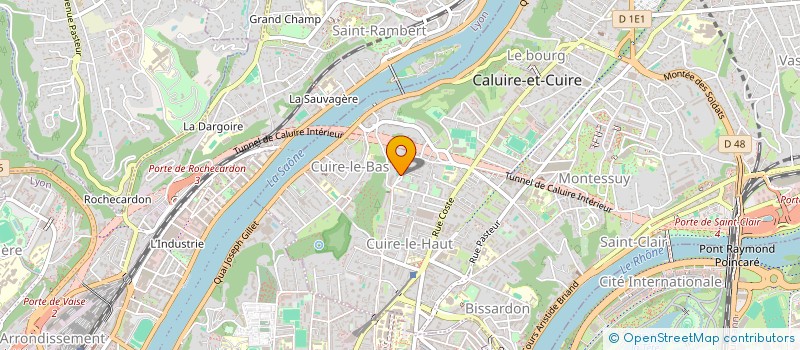 localisation de l'entreprise RALICO  CALUIRE-ET-CUIRE