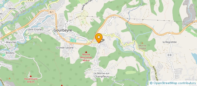 localisation de l'entreprise RALIJAC  GOURBEYRE