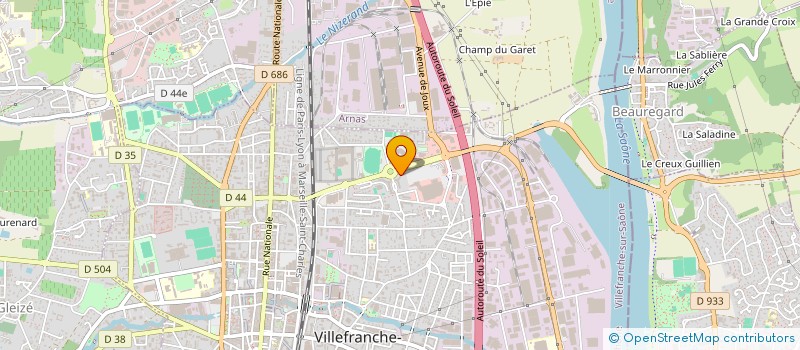 localisation de l'entreprise RALLIEMENT A LA NOUVELLE RESTRUCTURATION SOCIALE MALAGASY à VILLEFRANCHE-SUR-SAONE