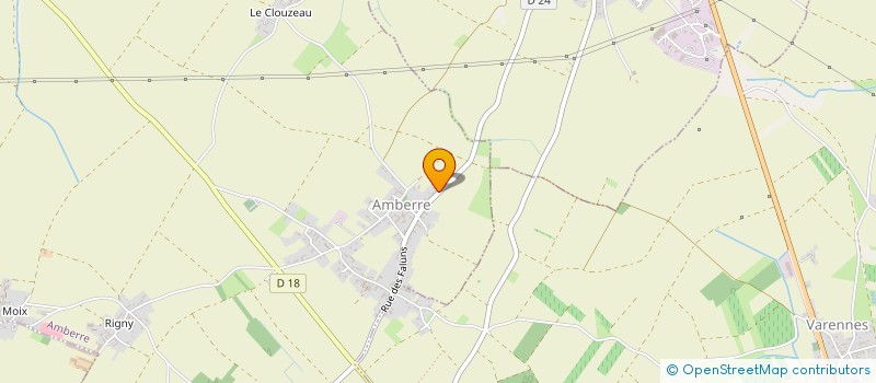 localisation de l'entreprise RALLY AMBERROIS  AMBERRE