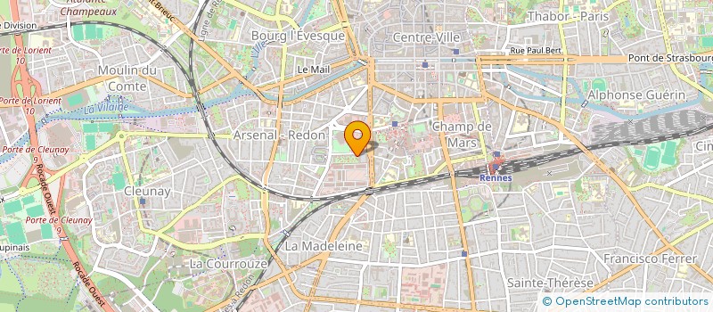 localisation de l'entreprise RALLY RAID HORIZONS  RENNES