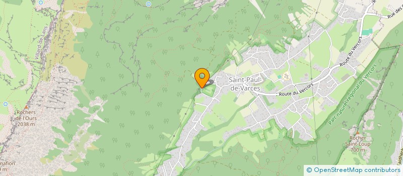 localisation de l'entreprise RALLYCARECO  SAINT-PAUL-DE-VARCES