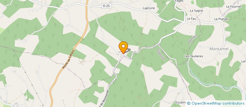 localisation de l'entreprise RALLYE ACTION TEAM 46  PEYRILLES