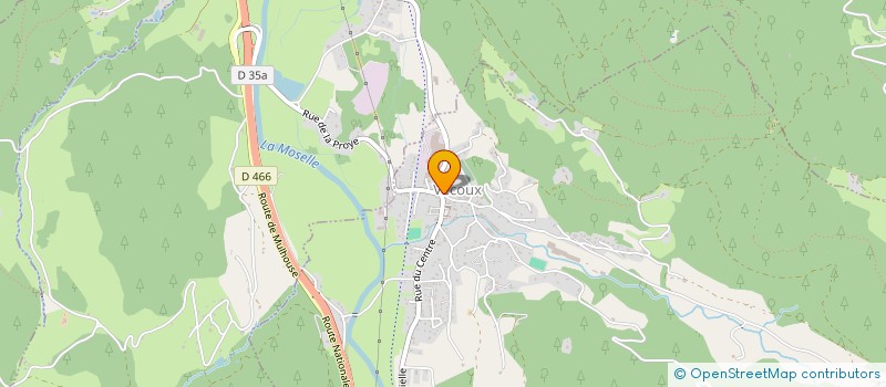 localisation de l'entreprise RALLYE CONCEPT  VECOUX