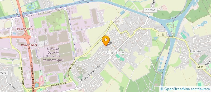 localisation de l'entreprise RALLYE DES 7 VALLES D'ARTOIS  AUCHY-LES-MINES