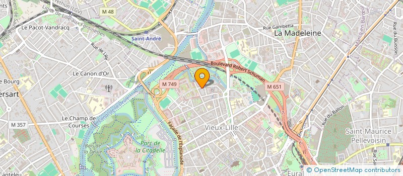 localisation de l'entreprise RALLYE DES ROUTES DU NORD ORGANISATION à LILLE