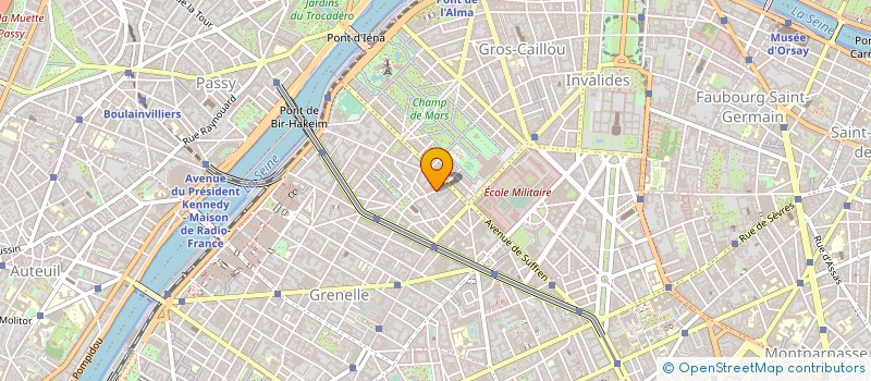 localisation de l'entreprise RALLYE DU GESCLIN  PARIS